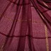 Golden stripes square box hijab - Maroon Golden stripes square box hijab - Maroon